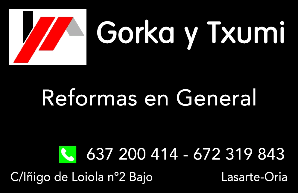 Gorka Y Txumi Reformas en General